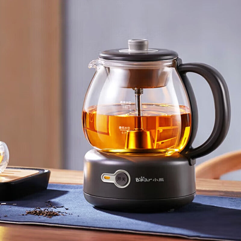 Kitzor Tea Cooker Health Pot  Mini Steam Spray Stainless Steel Electric Kettle